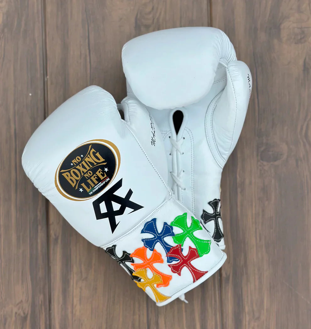 No Boxing No Life - White Cross