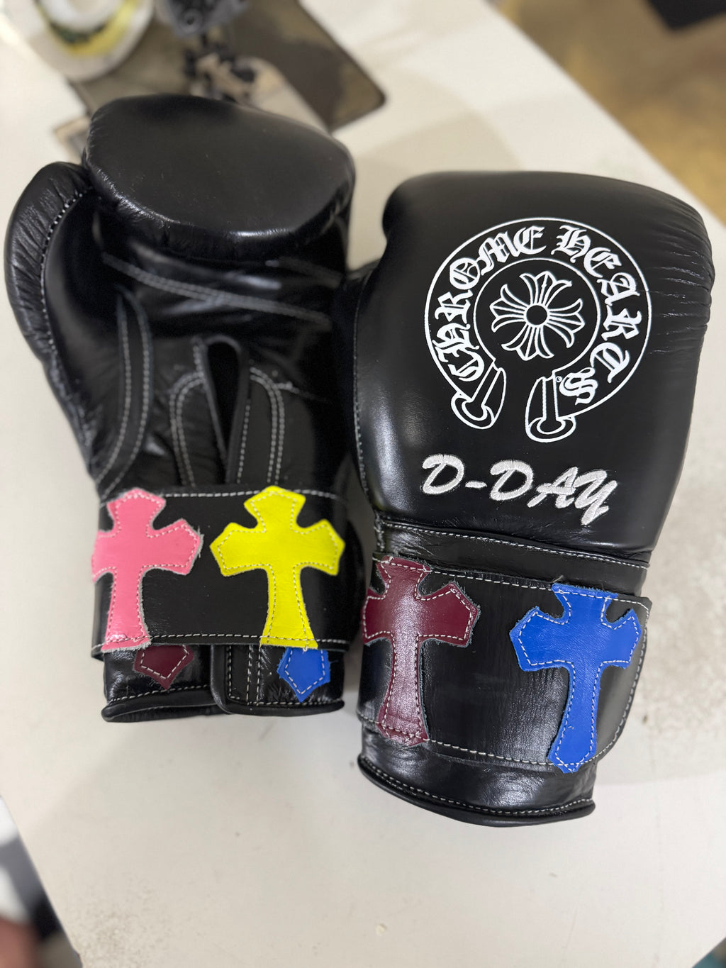 Chrome hearts Boxing Gloves- Black