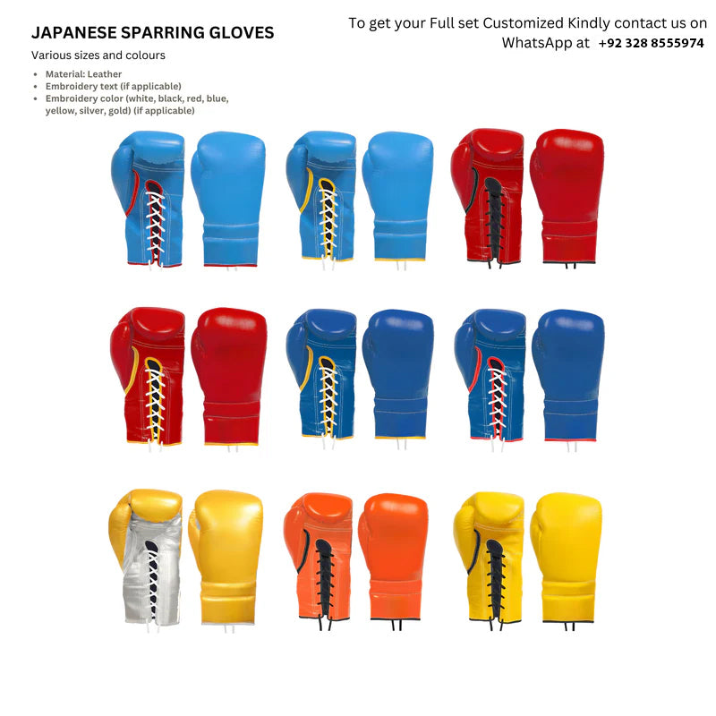 Japanese Sparring Set  Fully Customized