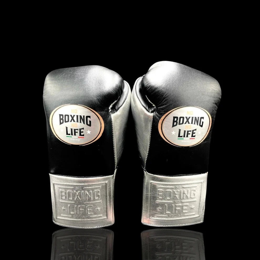 No Boxing No Life, Birthday Gifts for him - Black Silver