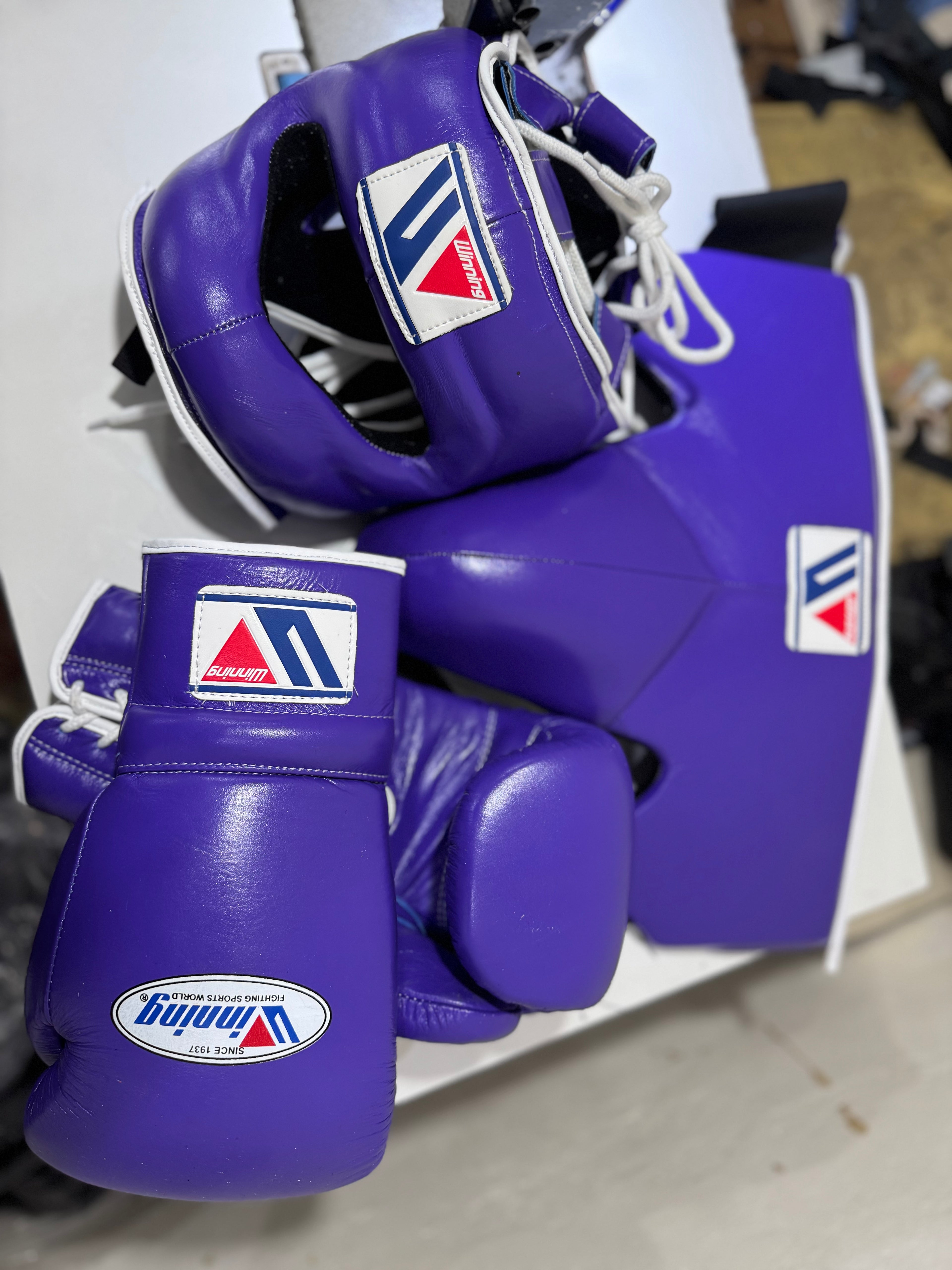 Winning Boxing Set - Purple