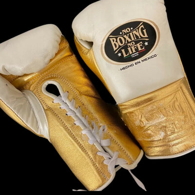 No Boxing No Life - Gold White