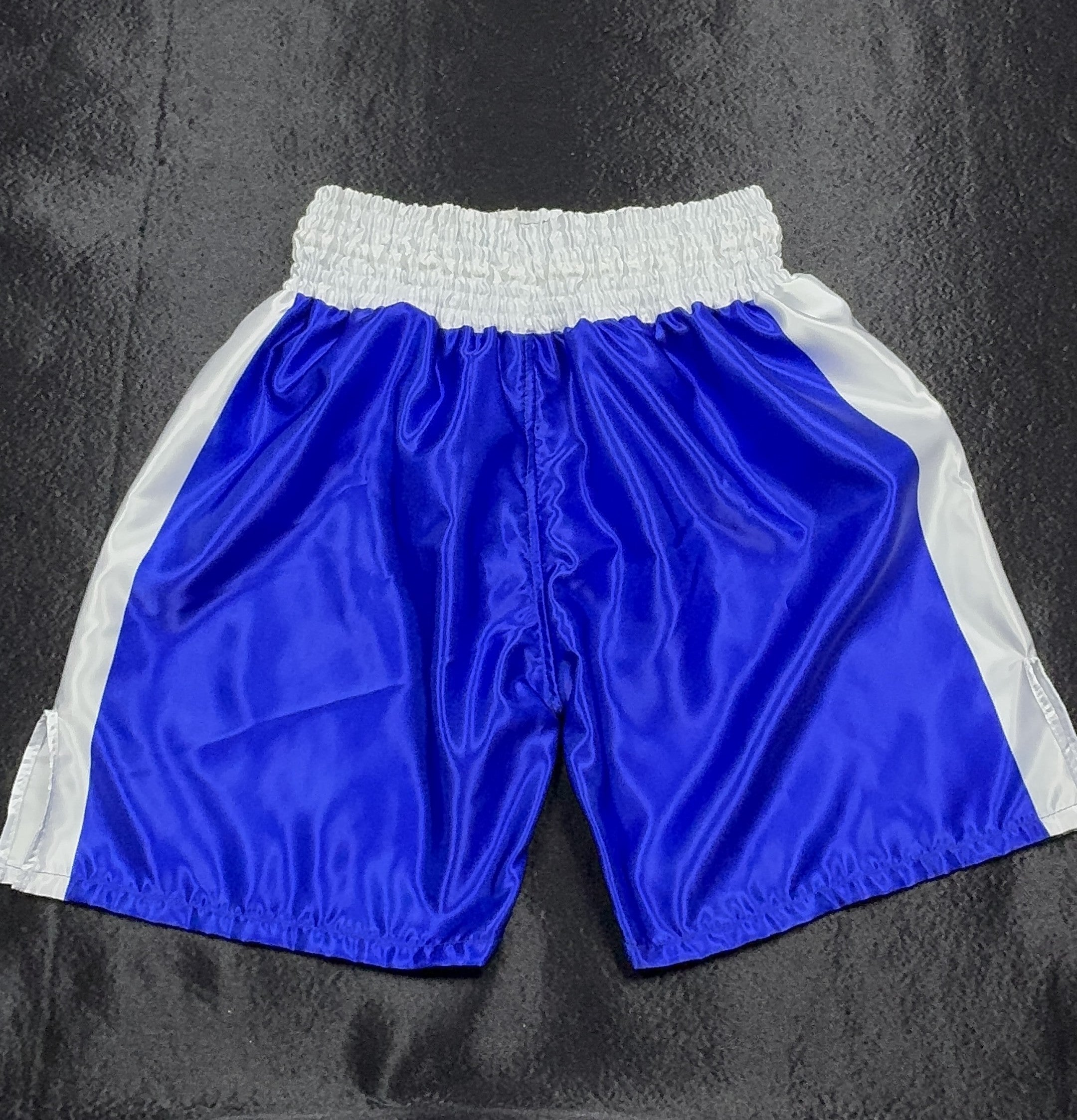 Premium Boxing Shorts Blue and White