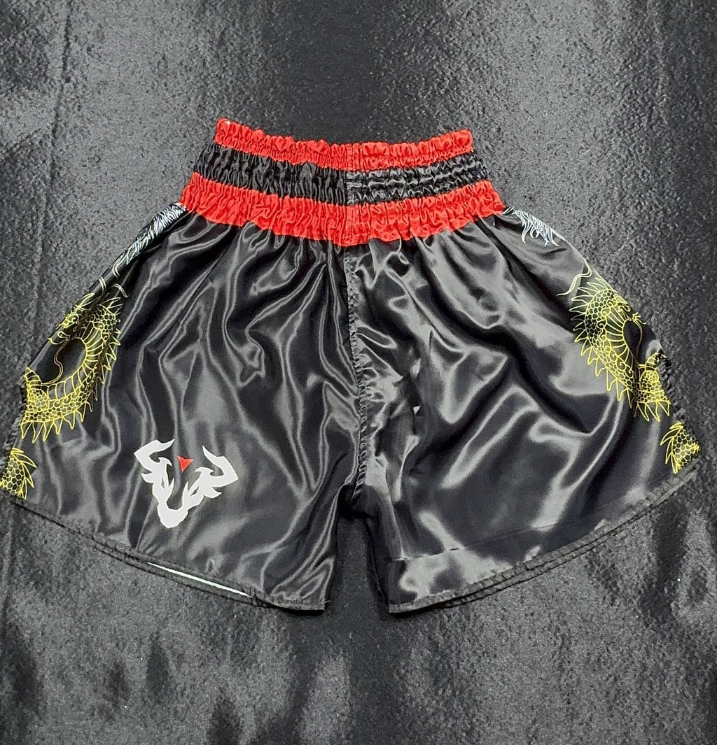 Premium Boxing Shorts Red and Black