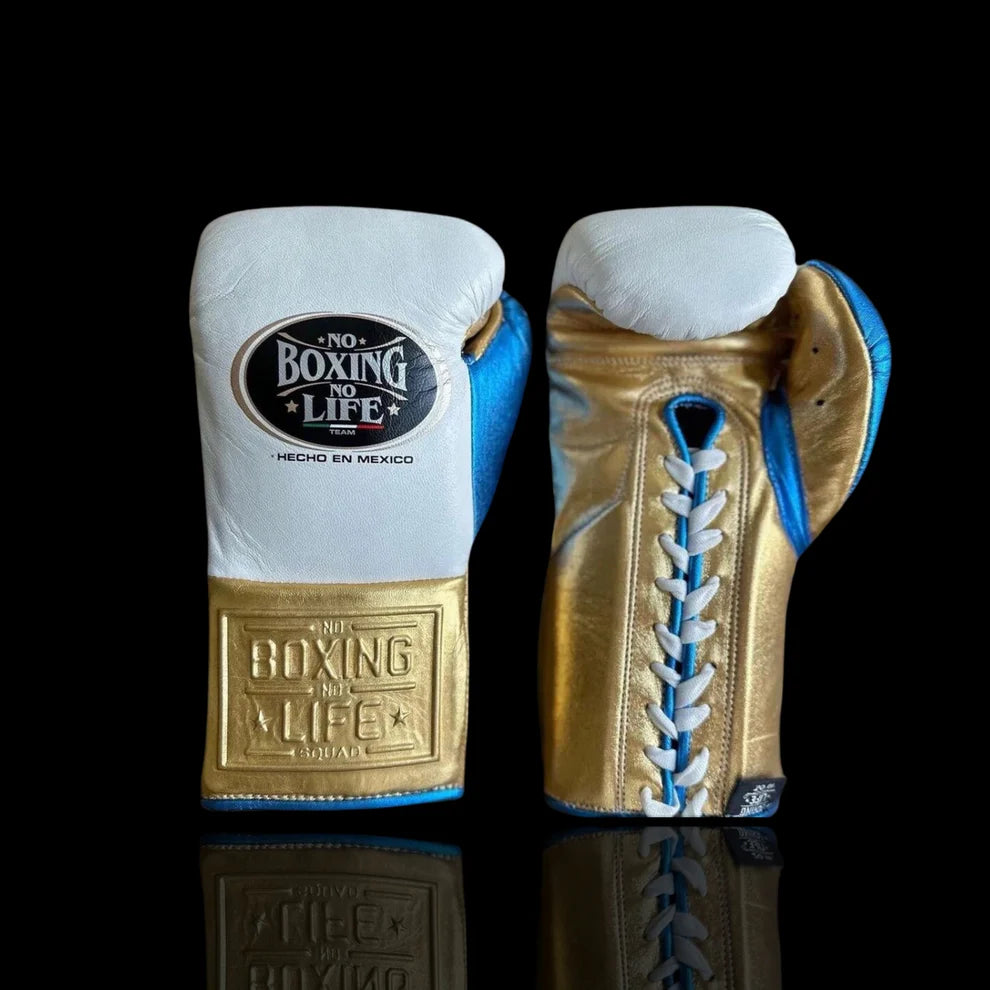 No Boxing No Life, Birthday Gifts for him - White Gold Blue