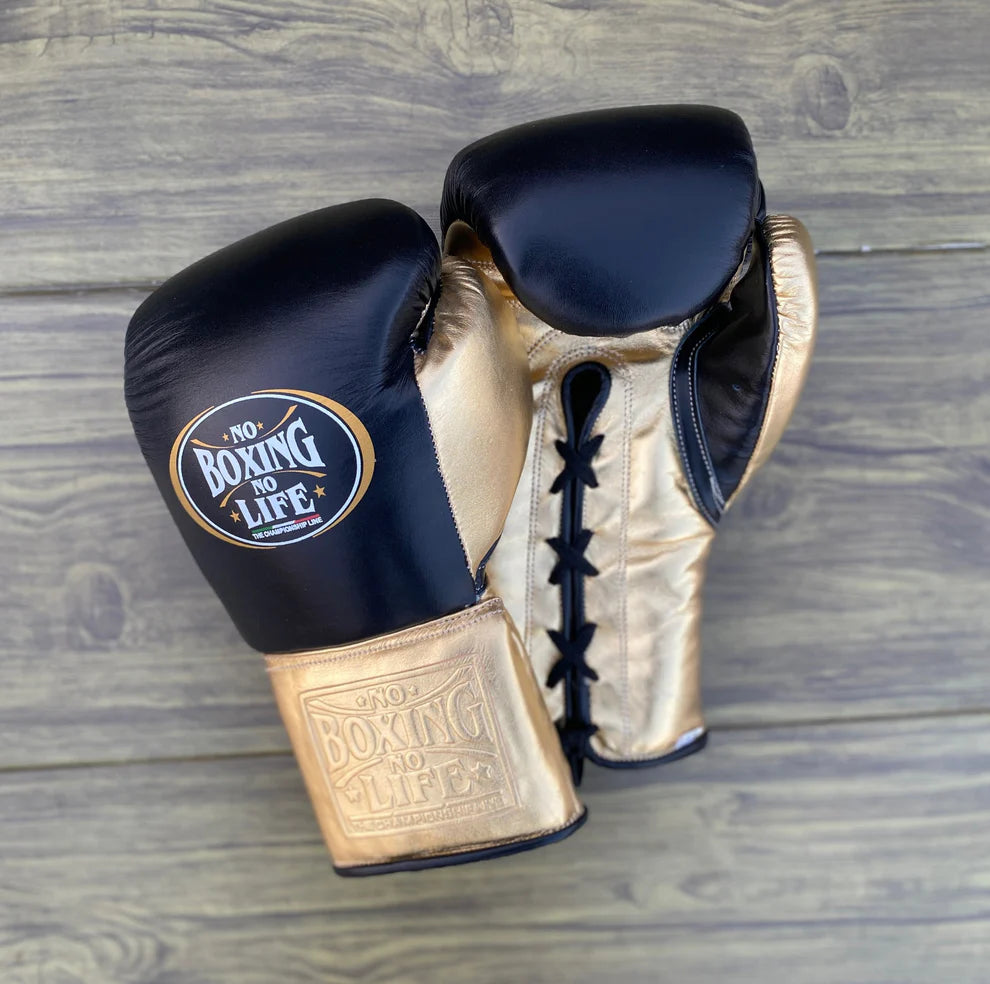 No Boxing No Life, Birthday Gifts for him - Black Gold