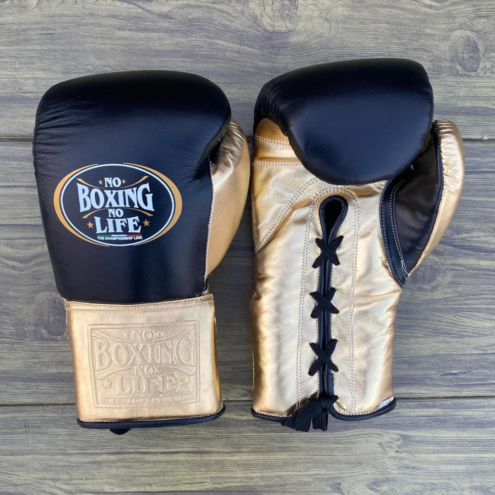 No Boxing No Life, Birthday Gifts for him - Black Gold