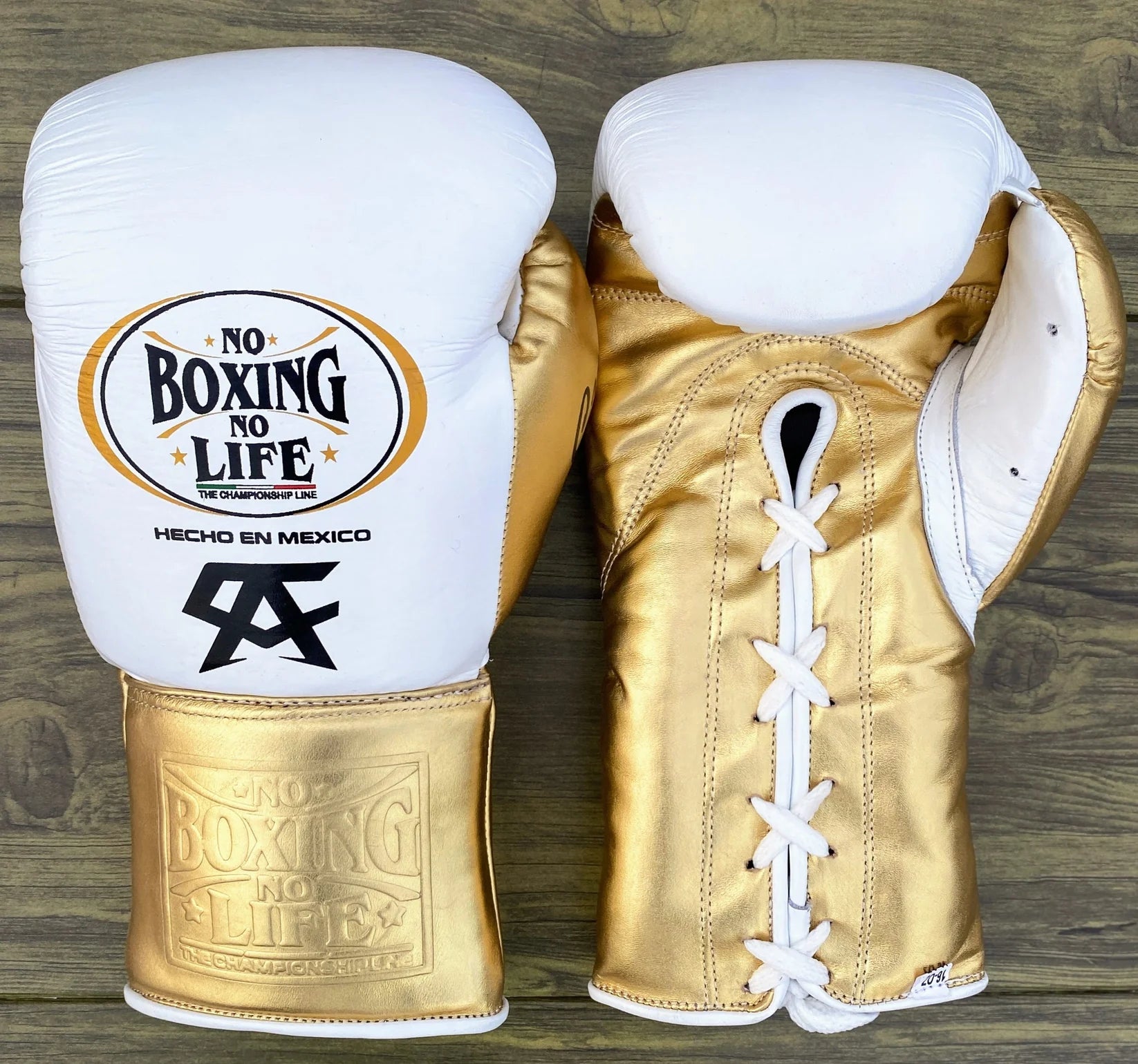 No Boxing No Life - White Gold