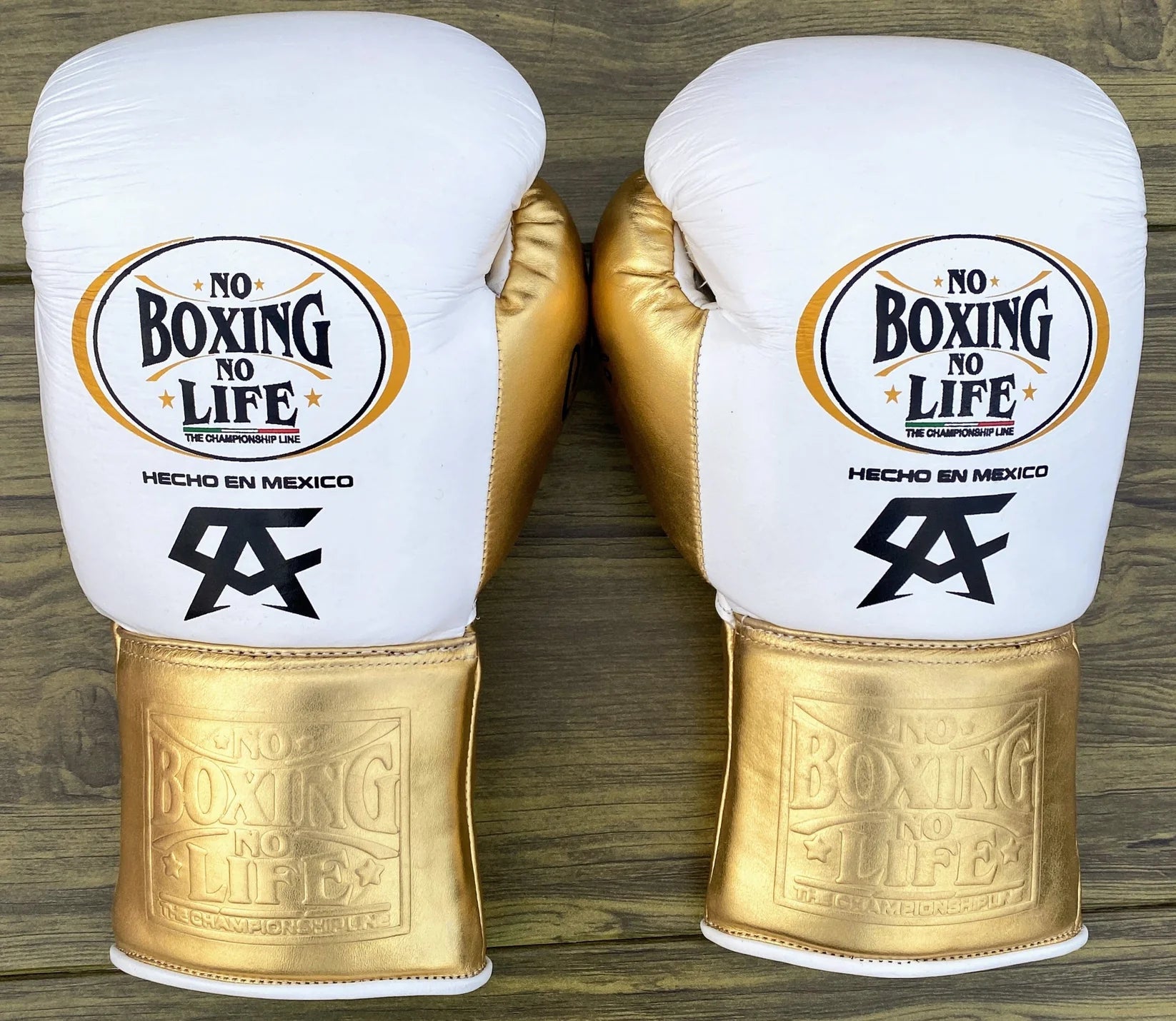 No Boxing No Life - White Gold