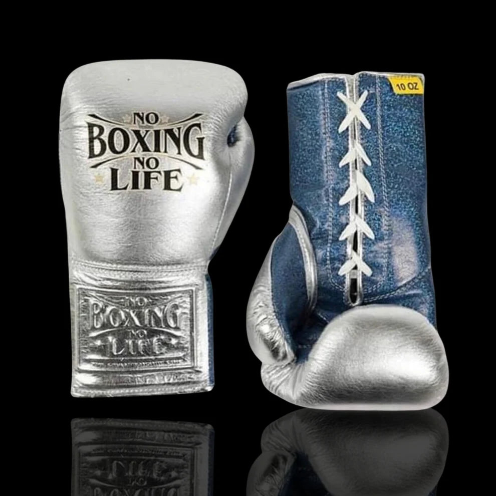 No Boxing No Life - Silver Blue