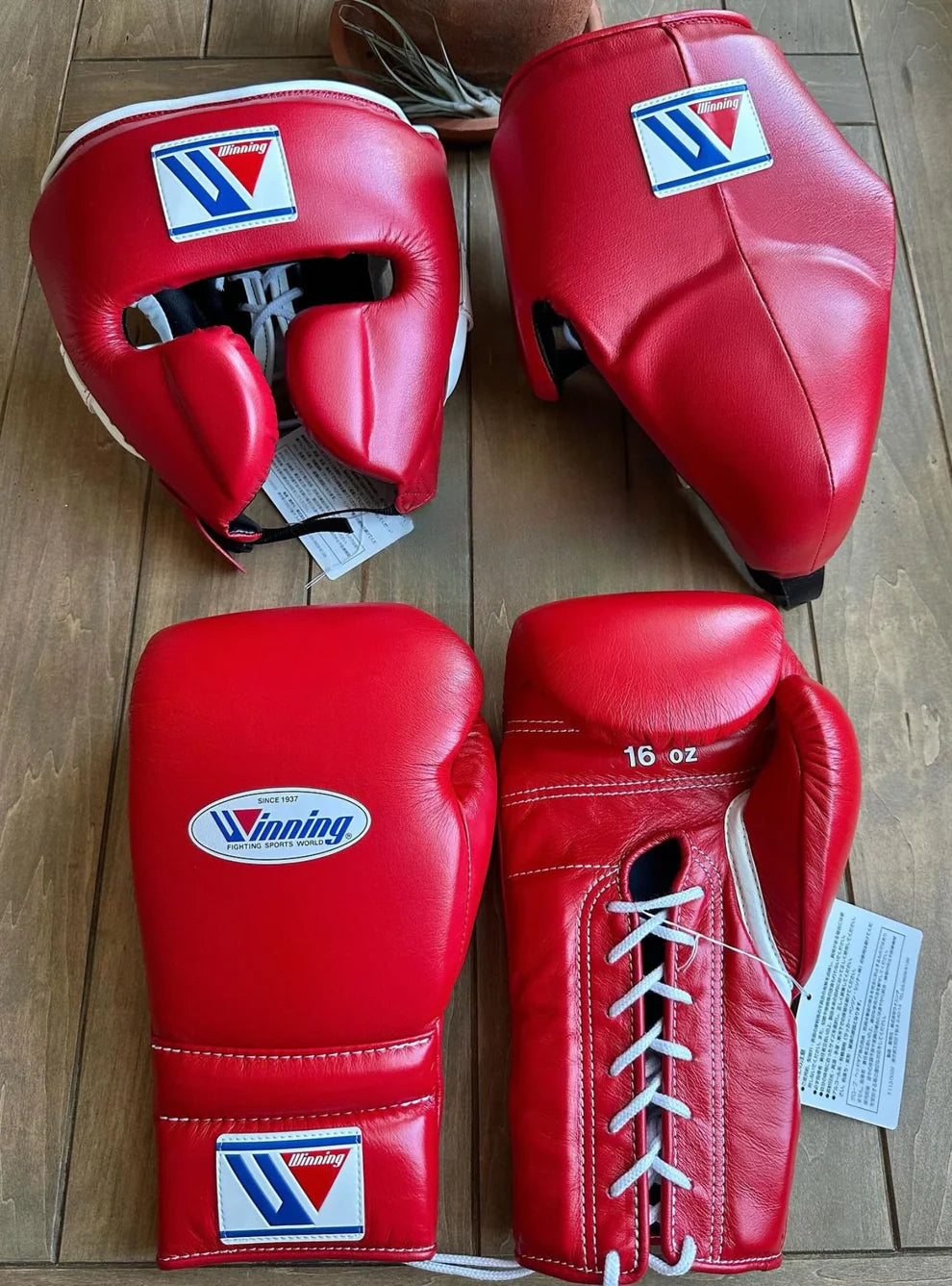 Winning Boxing Set - Red