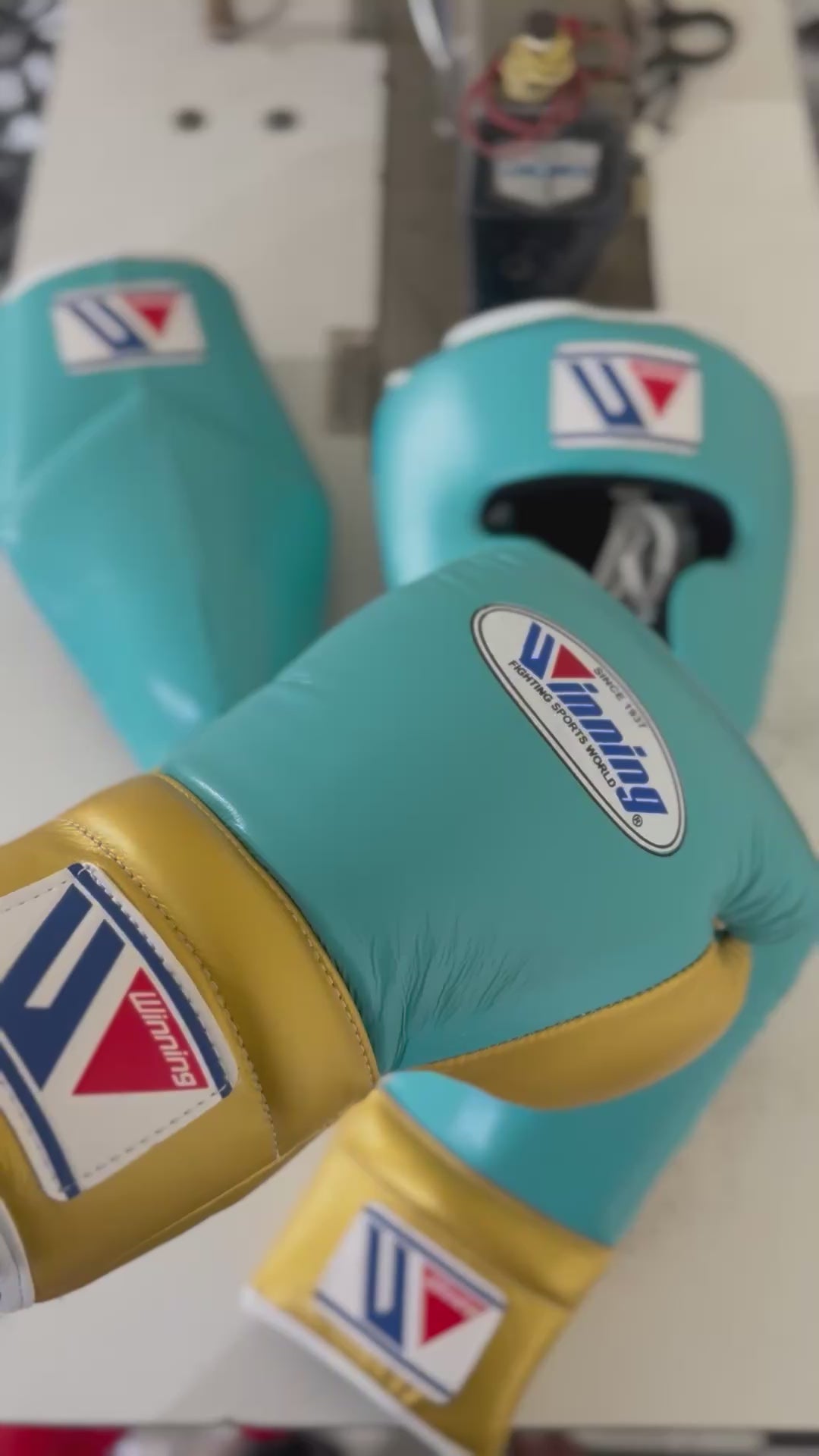 Winning Boxing Set - Green Gold