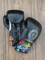 Winning Boxing Gloves - Black Cross