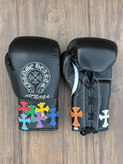 Winning Boxing Gloves - Black Cross